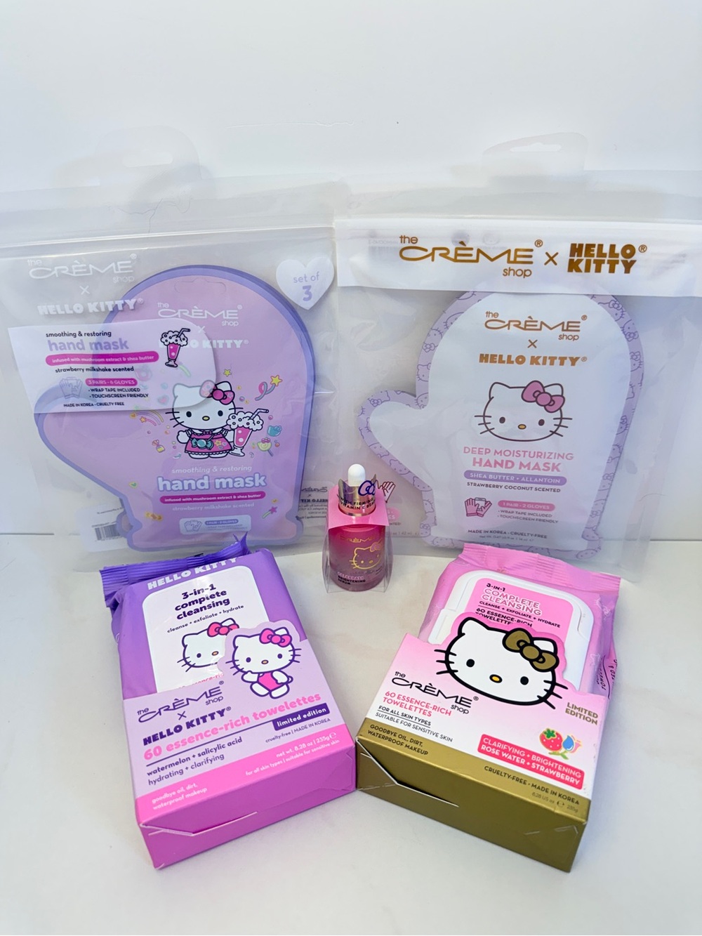The Crème Shop x Hello Kitty Limited Edition Skincare Bundle – 5 Piece Set NEW